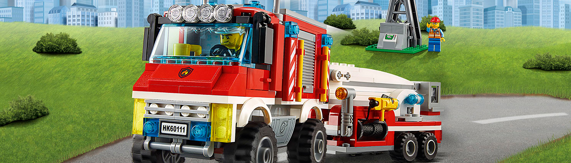lego city fire utility truck